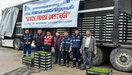Ankara Büyükşehir’den Yerli Üretime Dev Destek: 1 Milyonu Aşan Sebze Fidesi Dağıtıldı